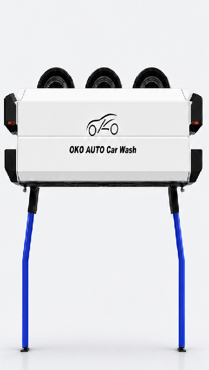 MODEL 04 twin-rod car wash machine for commercial wash bays